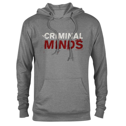 Criminal Minds Logo Lightweight Hooded Sweatshirt-2