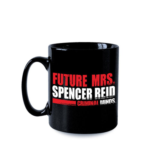 Criminal Minds Future Mrs. Spencer Reid 11 oz Black Mug | Official CBS Entertainment Store-2