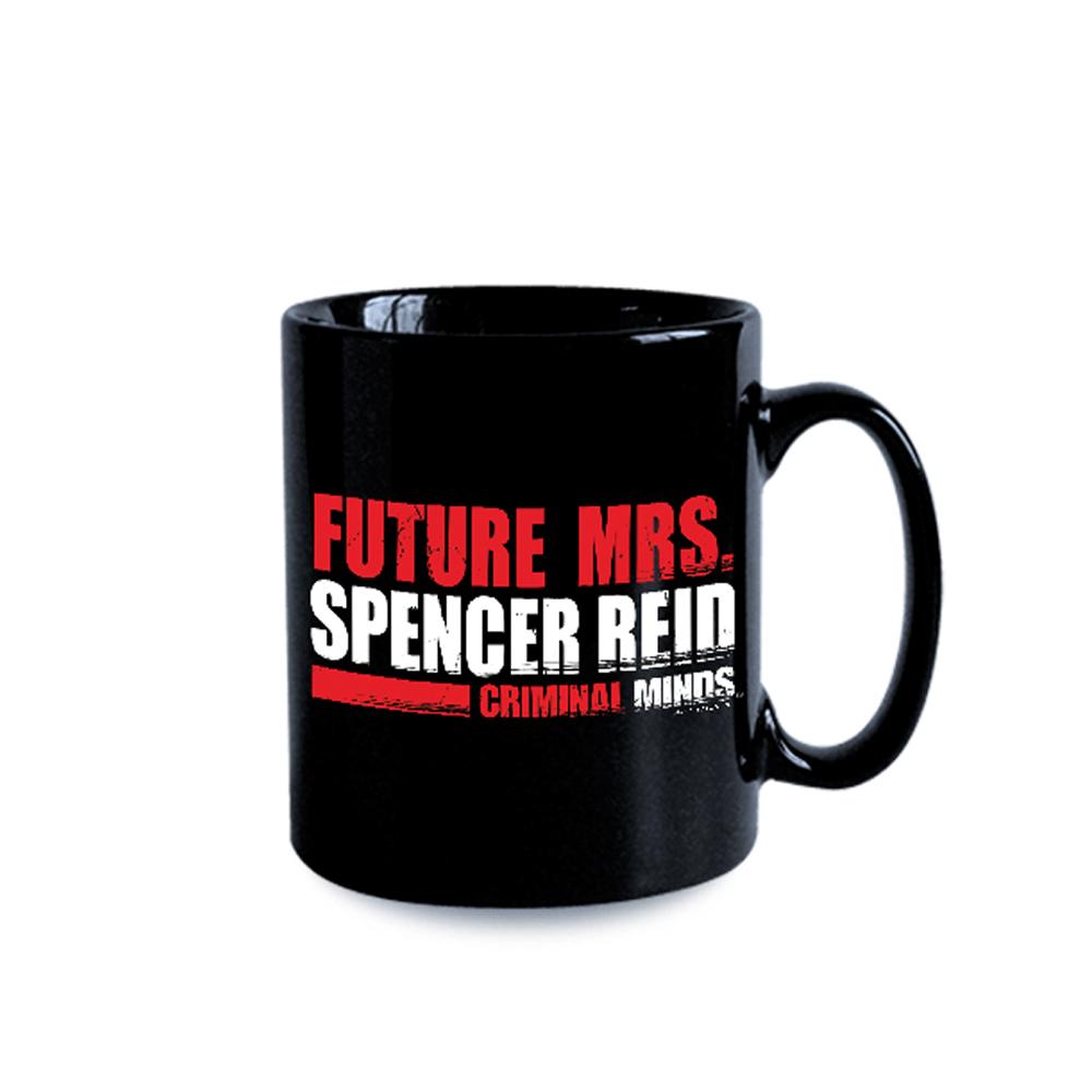 Criminal Minds Future Mrs. Spencer Reid 11 oz Black Mug | Official CBS Entertainment Store