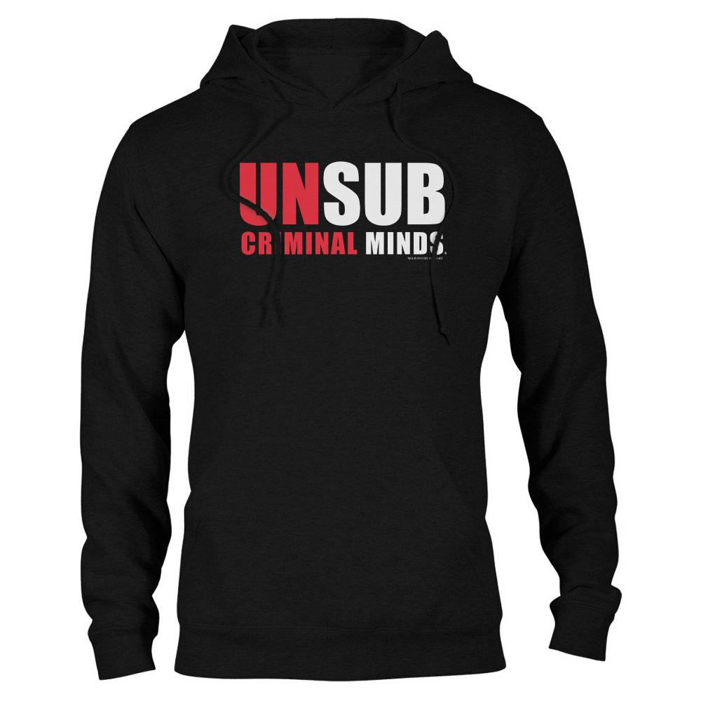 Criminal Minds Unsub Hooded Sweatshirt