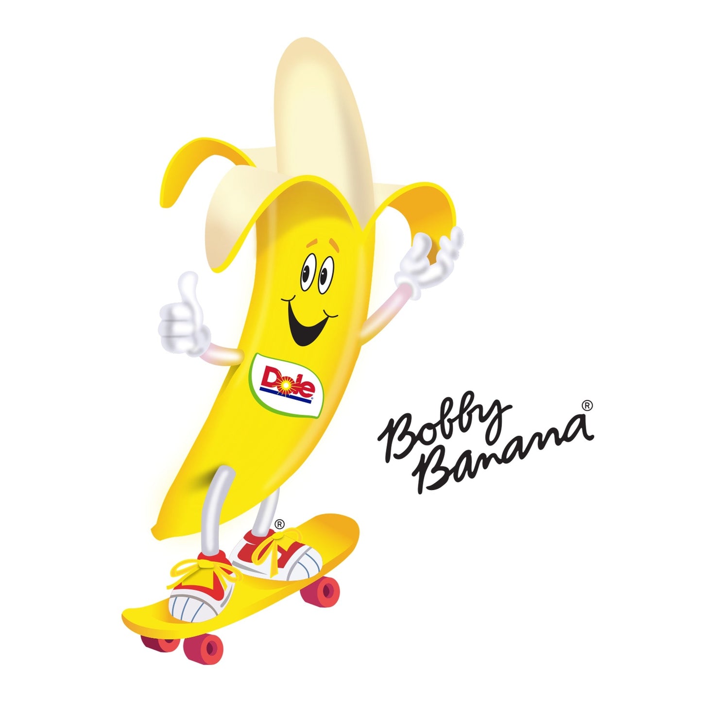 Dole Bobby Banana Stainless Steel Water Bottle