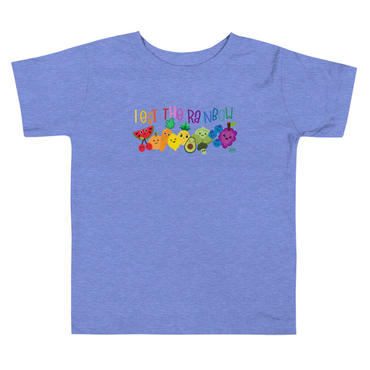 Dole I Eat the Rainbow Toddler Short Sleeve T-Shirt-0