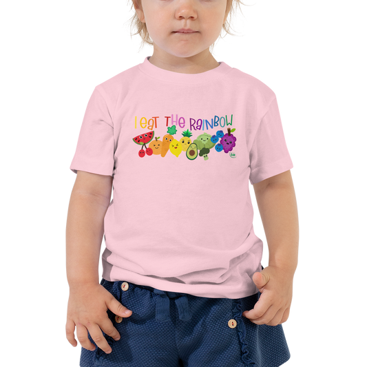 Dole I Eat the Rainbow Toddler Short Sleeve T-Shirt-1