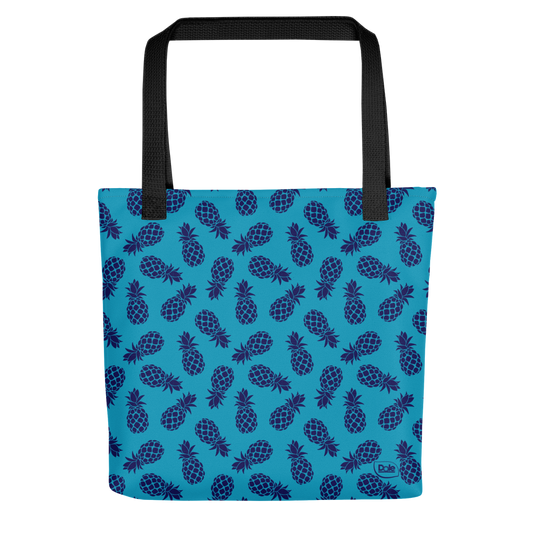 Dole Pineapple Pattern Orange Premium Tote Bag-2