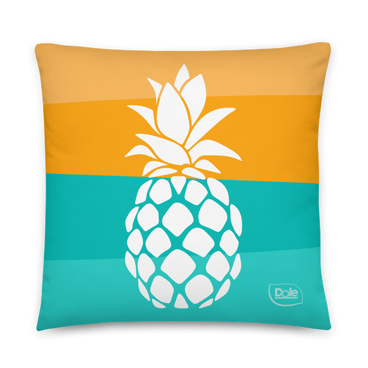 Dole Pineapple Stripe Throw Pillow-3