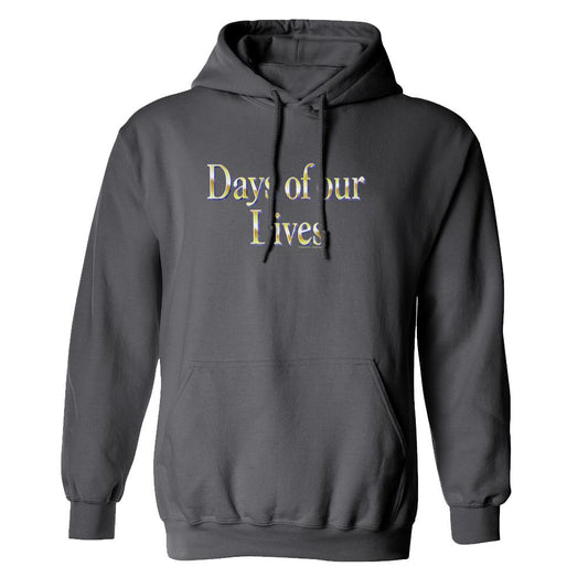 Days of Our Lives Logo Fleece Hooded Sweatshirt-1