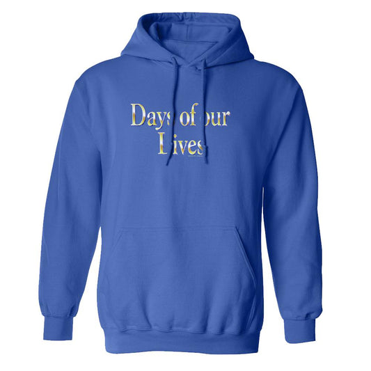 Days of Our Lives Logo Fleece Hooded Sweatshirt-3