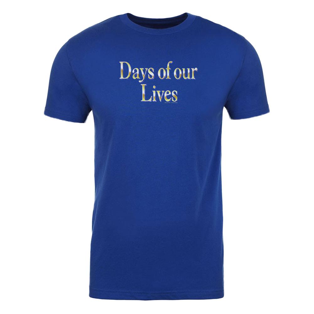 Days of Our Lives Logo Adult Short Sleeve T-Shirt