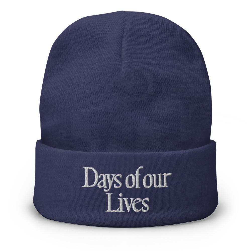 Days of Our Lives Logo Embroidered Beanie