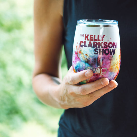 The Kelly Clarkson Show Color Splash SWIG Wine Tumbler-4