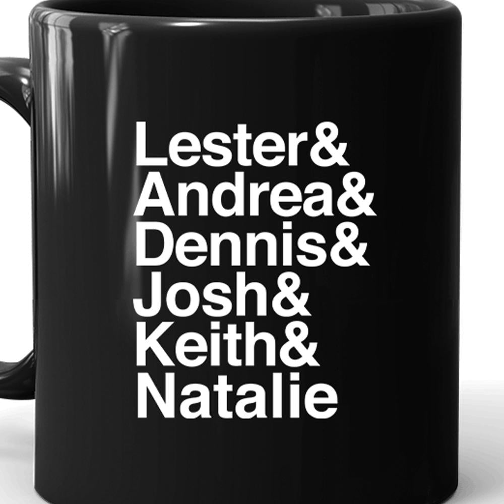 DATELINE Ampersand Black Mug