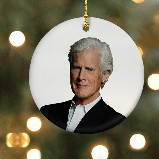 DATELINE Keith Morrison Double-Sided Ornament-0