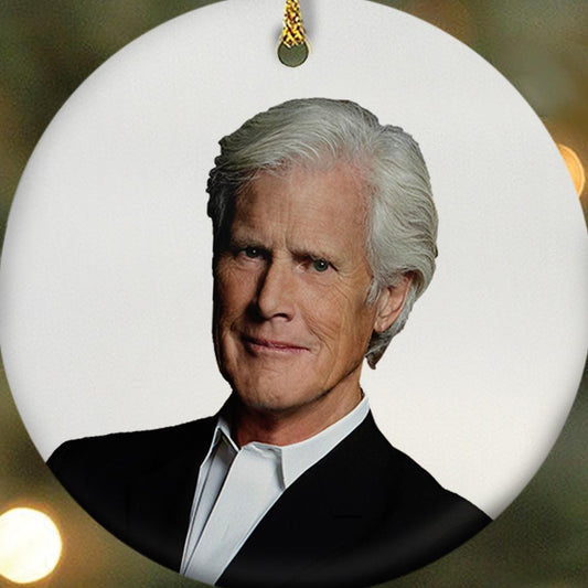 DATELINE Keith Morrison Double-Sided Ornament-2