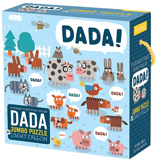 The Tonight Show Starring Jimmy Fallon Your Baby's First Word Will Be Dada 25 Piece Jumbo Puzzle