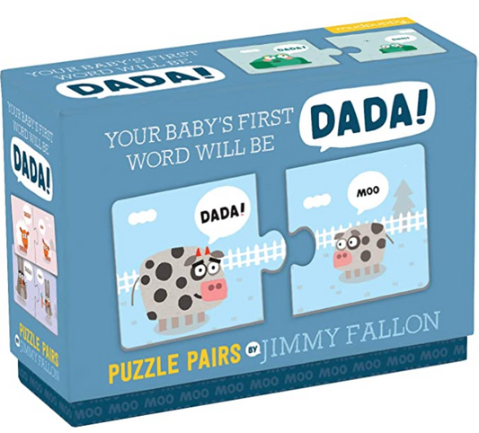 The Tonight Show Starring Jimmy Fallon Your Baby's First Word Will Be Dada Puzzle Pairs
