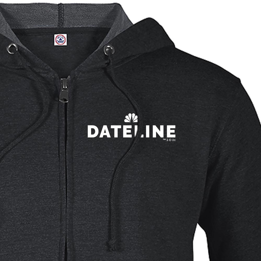DATELINE Lightweight Zip Up Hooded Sweatshirt