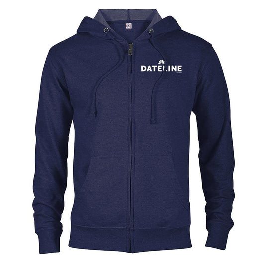 DATELINE Lightweight Zip Up Hooded Sweatshirt