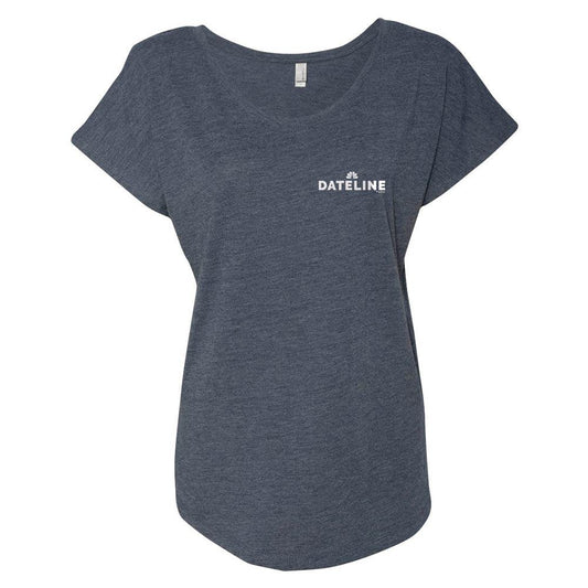 DATELINE Women's Tri-Blend Dolman T-Shirt