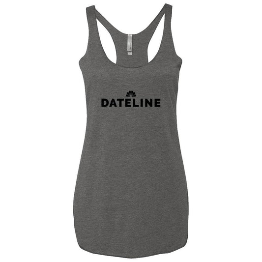 DATELINE Women's Tri-Blend Racerback Tank