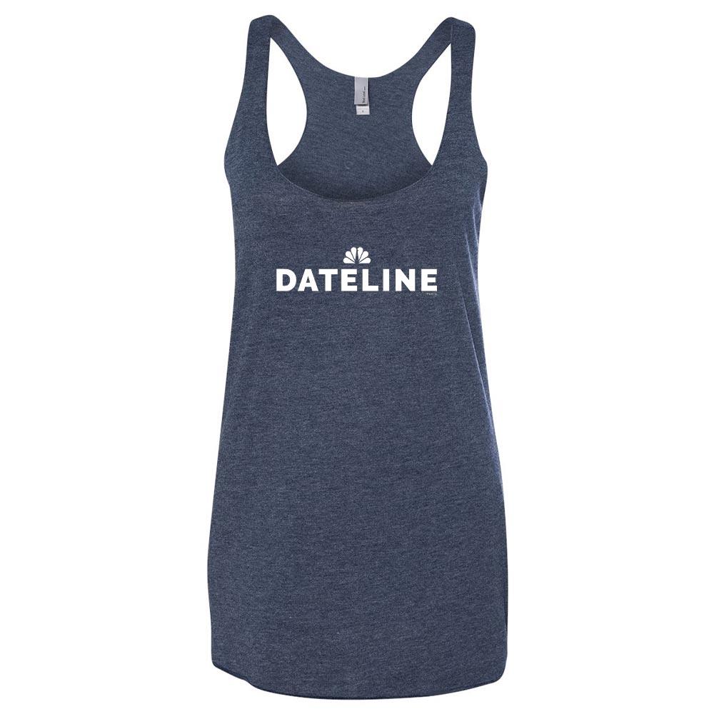 DATELINE Women's Tri-Blend Racerback Tank