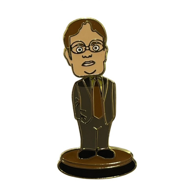 The Office Dwight Bobblehead Pin