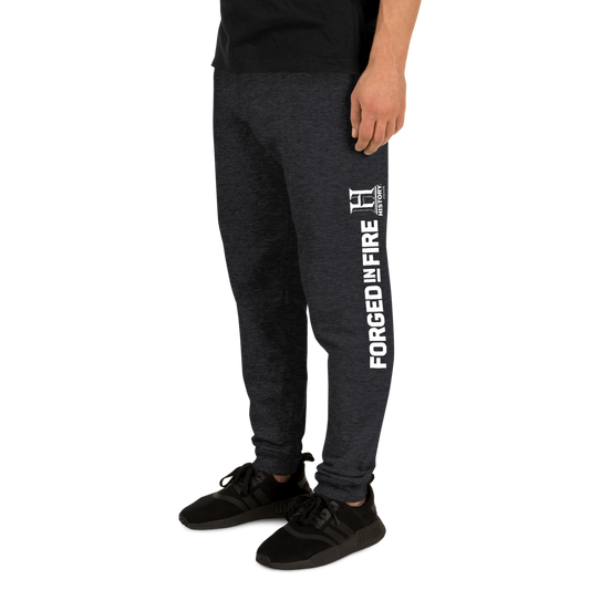 HISTORY Forged in Fire Series Logo Adult Fleece Joggers-0