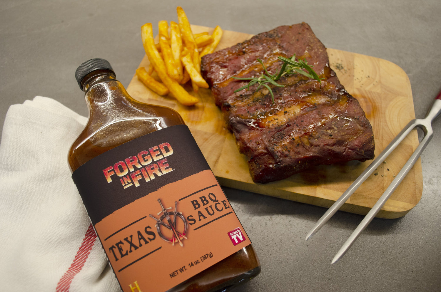 Forged in Fire BBQ Sauce - Texas 14oz (397g)