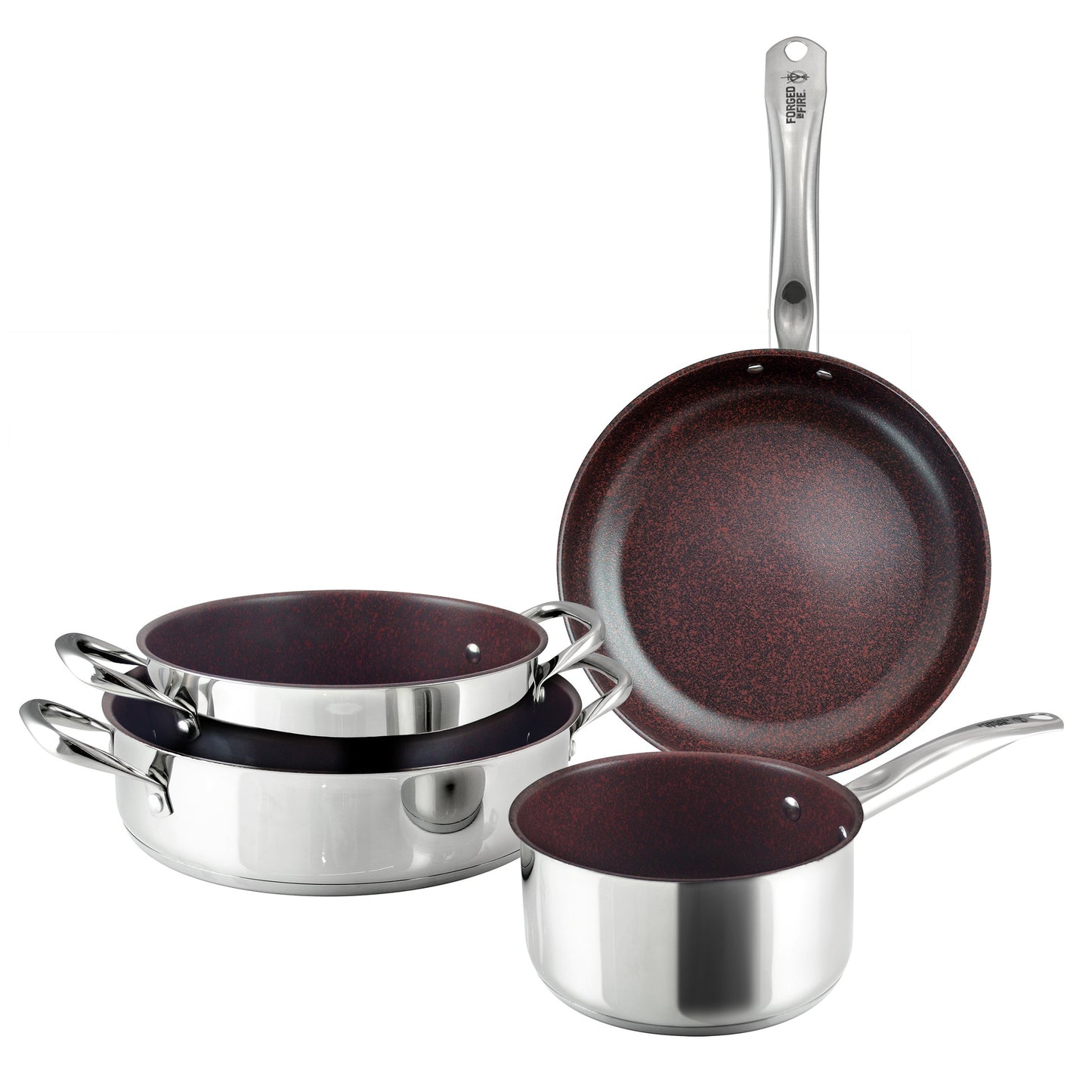 Forged in Fire 4pc Cookware Set