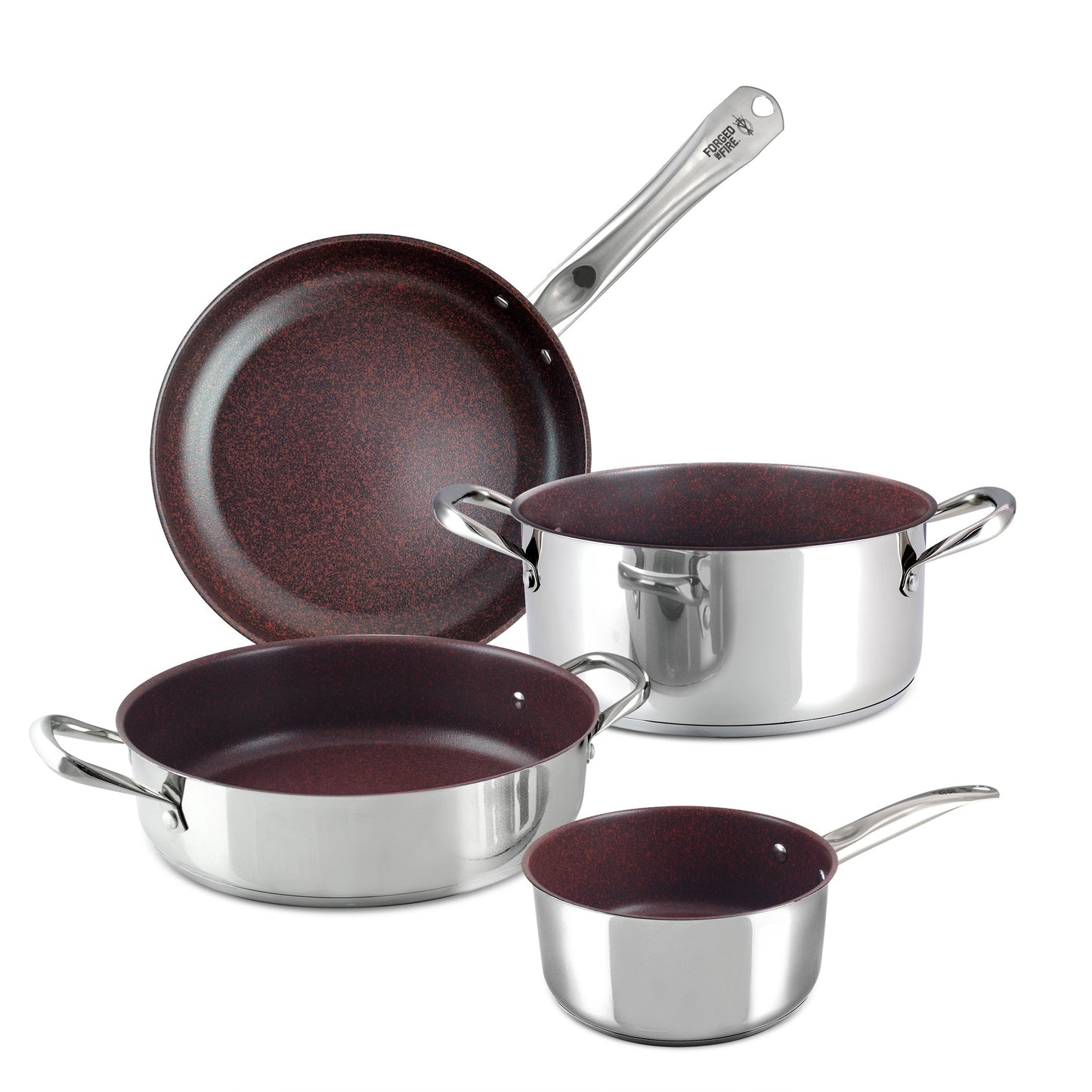 Forged in Fire 4pc Cookware Set