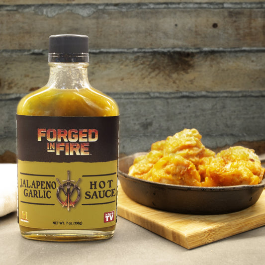 Forged in Fire Hot Sauce - Jalapeno Garlic 7oz (198g)-0