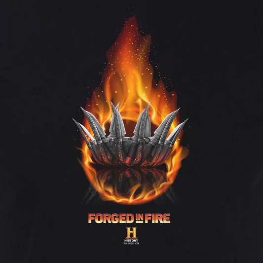 HISTORY Forged in Fire Series Master Bladesmith Crew Neck Sweatshirt-1