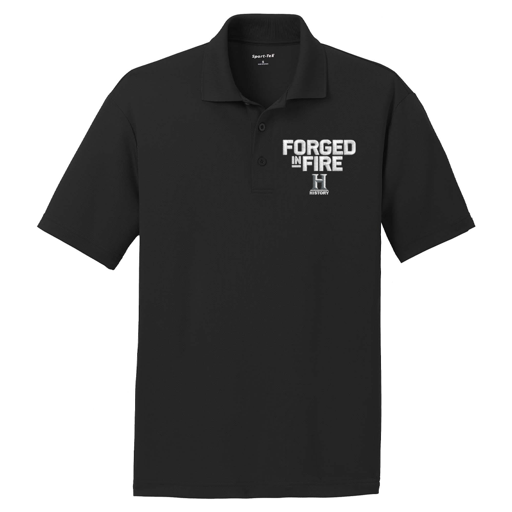 HISTORY Forged in Fire Series Logo Embroidered Polo