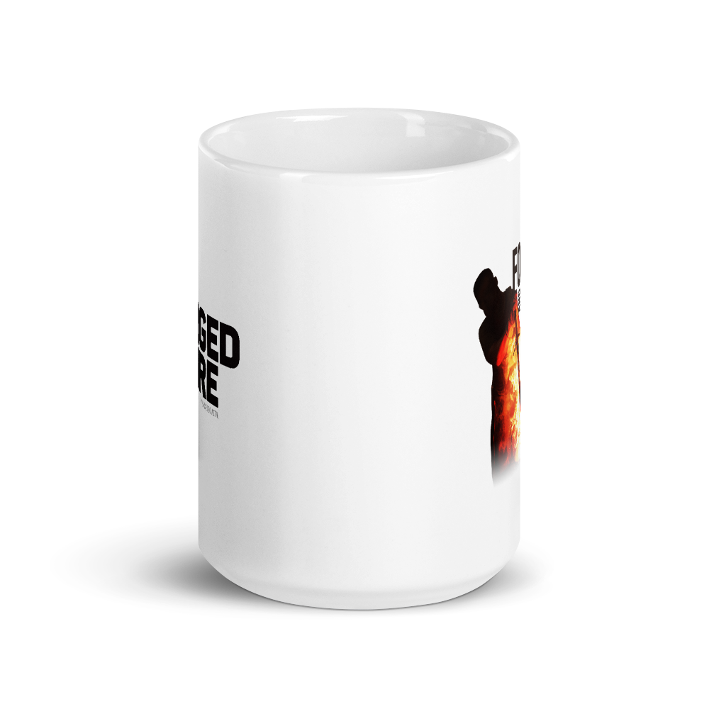 Forged in Fire Forged And Tested White Mug