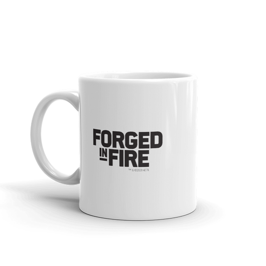 Forged in Fire Forged And Tested White Mug-1