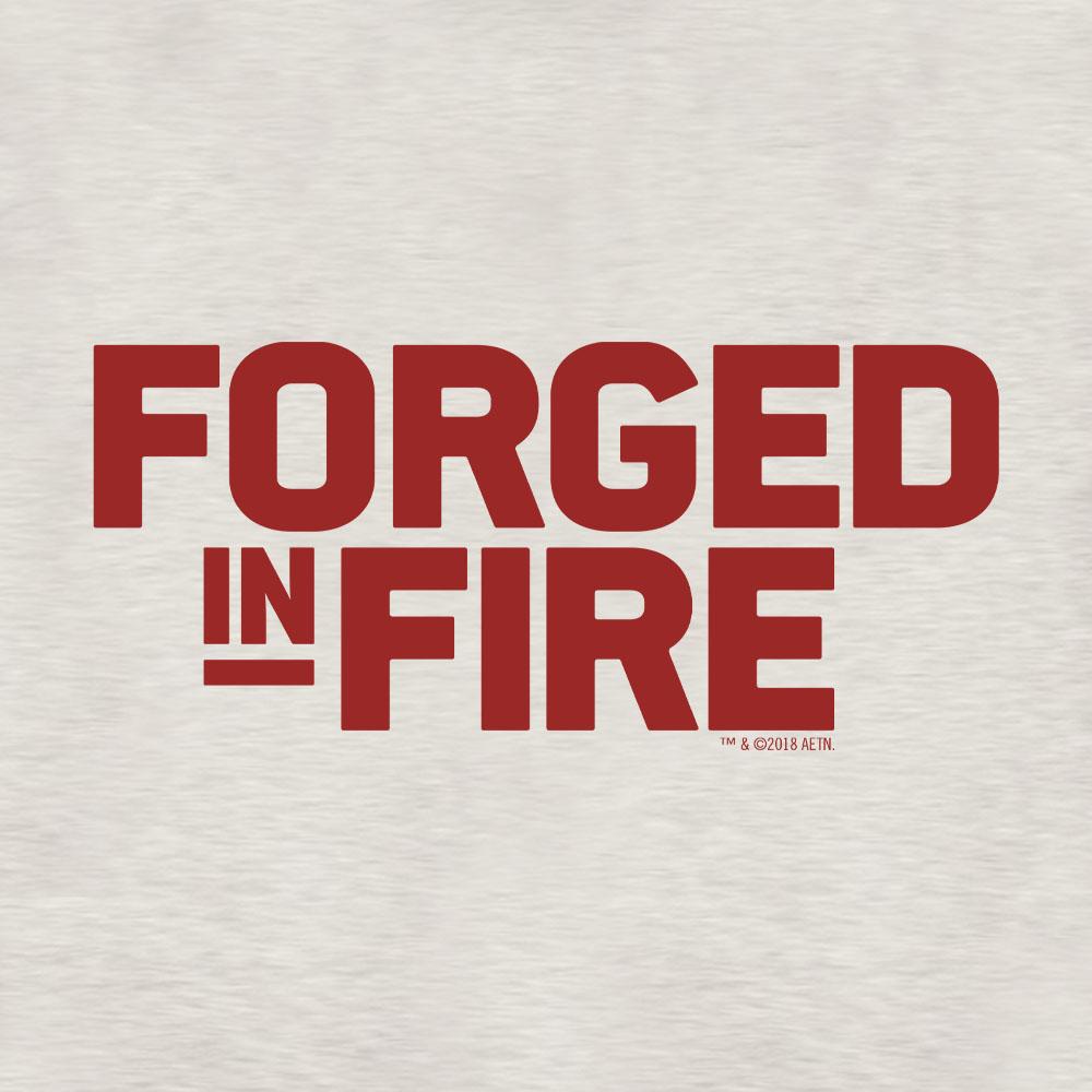 HISTORY Forged in Fire Series Logo Tri-blend Raglan Hoodie