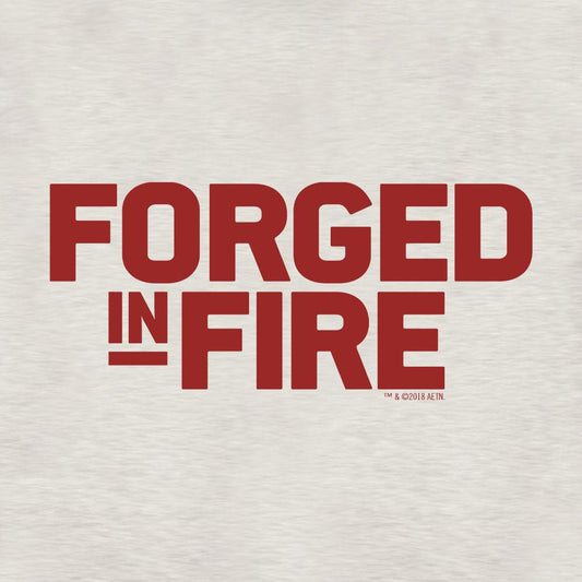 HISTORY Forged In Fire Series Logo Tri-blend Raglan Hoodie-1