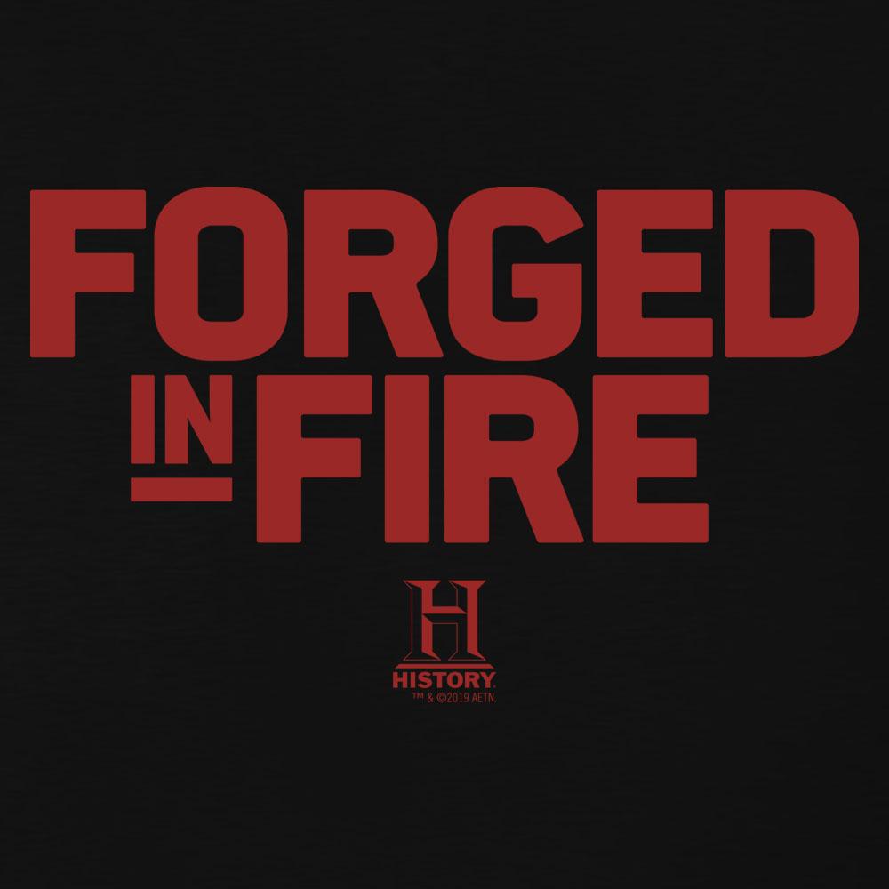 HISTORY Forged in Fire Series Logo Women's Relaxed Scoop Neck T-Shirt