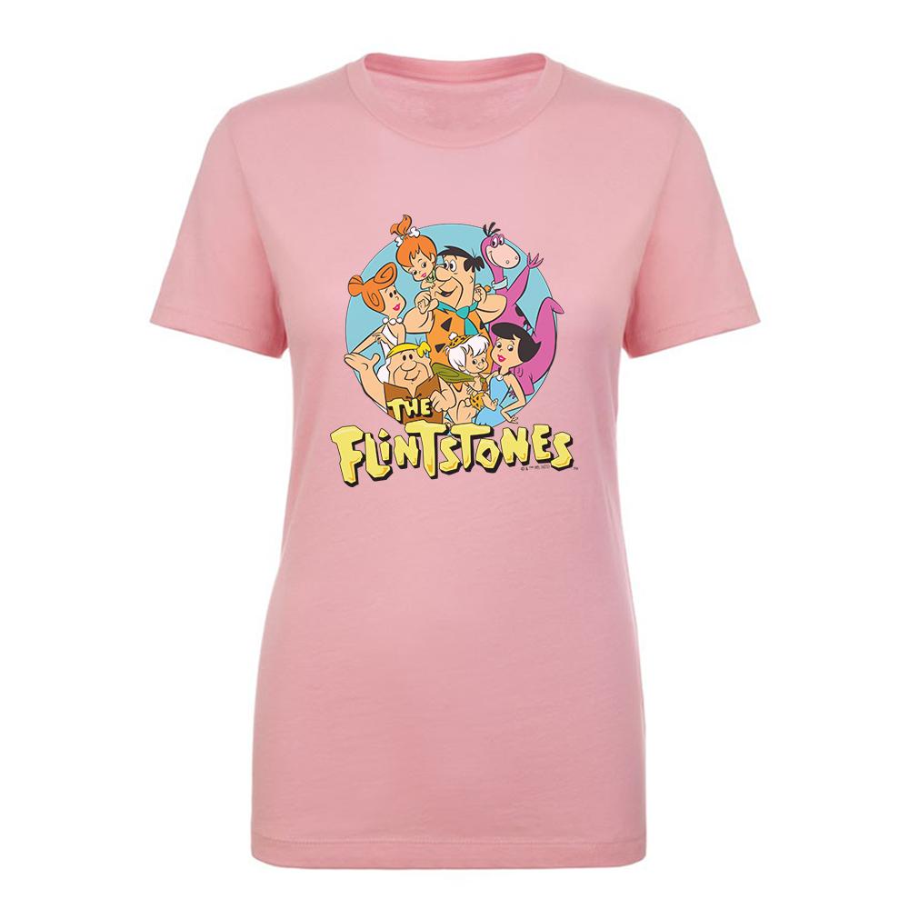 The Flintstones Character Line Up Women's Short Sleeve T-Shirt