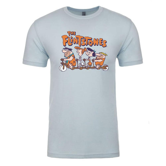 The Flintstones Flintmobile Adult Short Sleeve T-Shirt-0