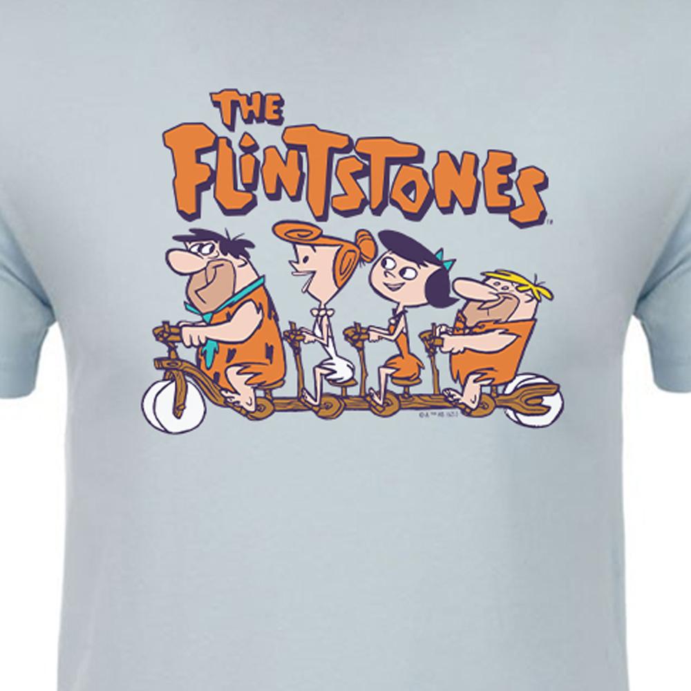 The Flintstones Flintmobile Adult Short Sleeve T-Shirt