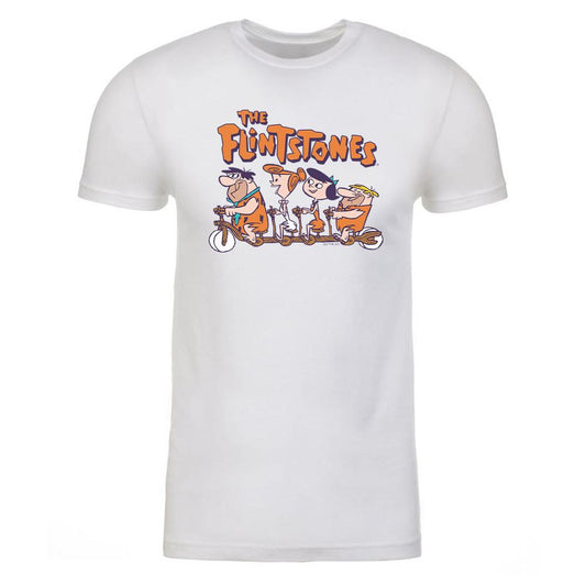 The Flintstones Flintmobile Adult Short Sleeve T-Shirt-5