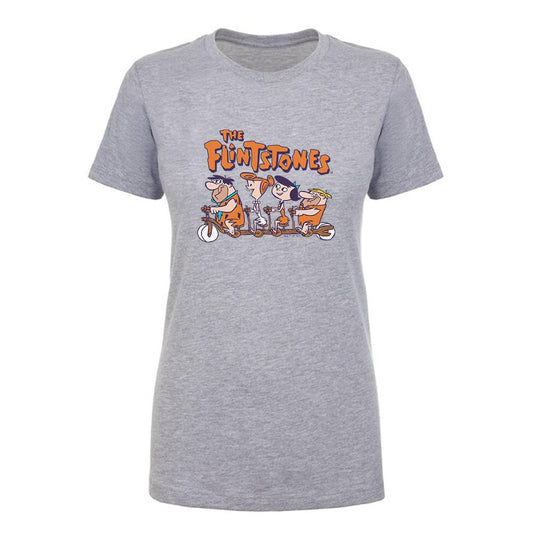 The Flintstones Flintmobile Women's Short Sleeve T-Shirt-0