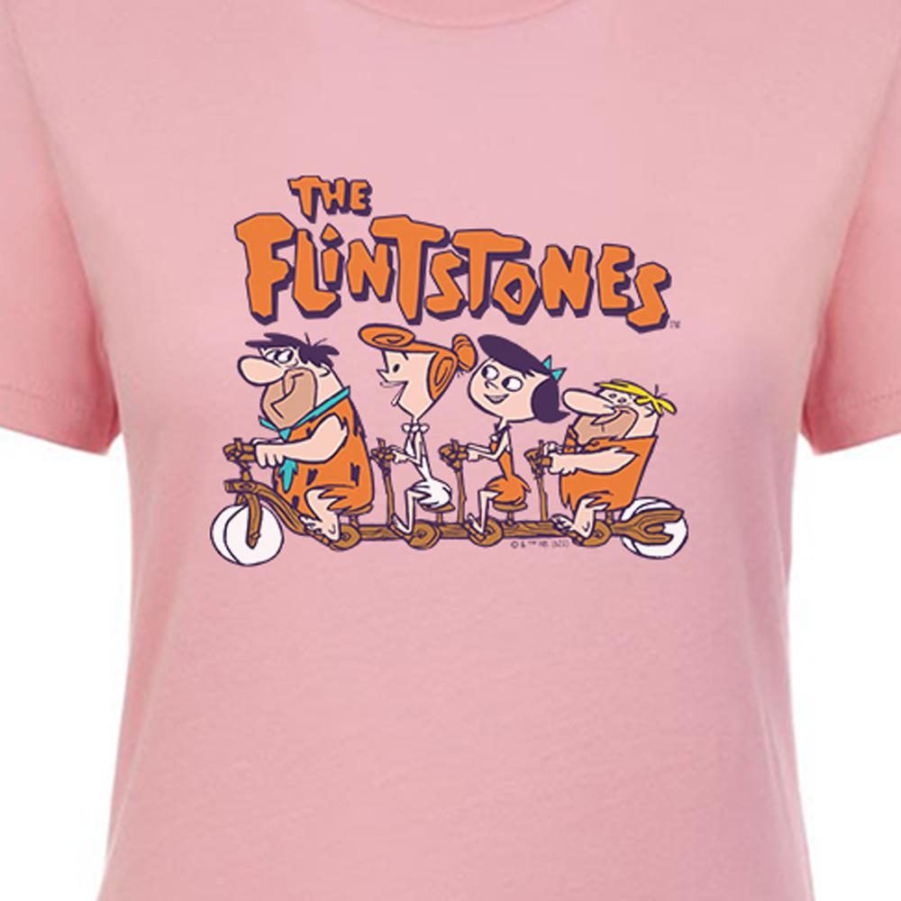 The Flintstones Flintmobile Women's Short Sleeve T-Shirt