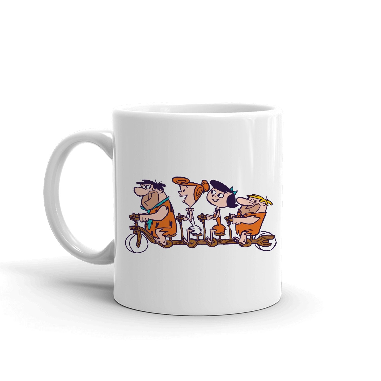 The Flintstones Flintmobile Black Mug