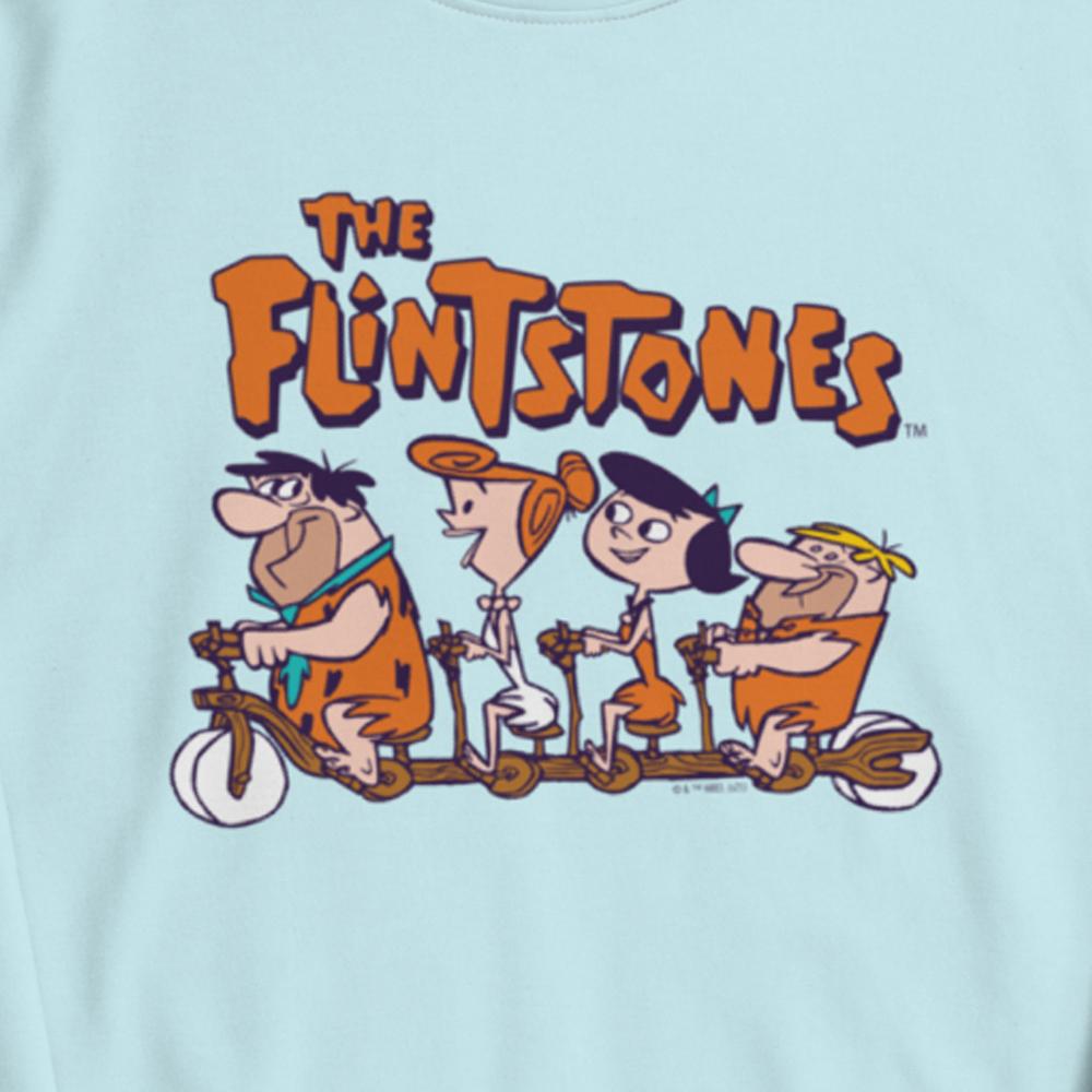 The Flintstones Flintmobile Unisex Crew Neck Sweatshirt