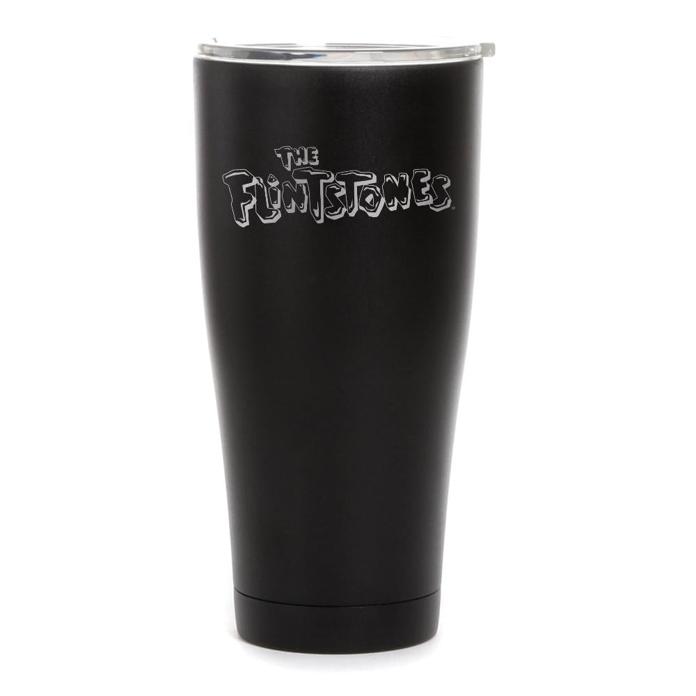 The Flintstones Logo Laser Engraved SIC Tumbler