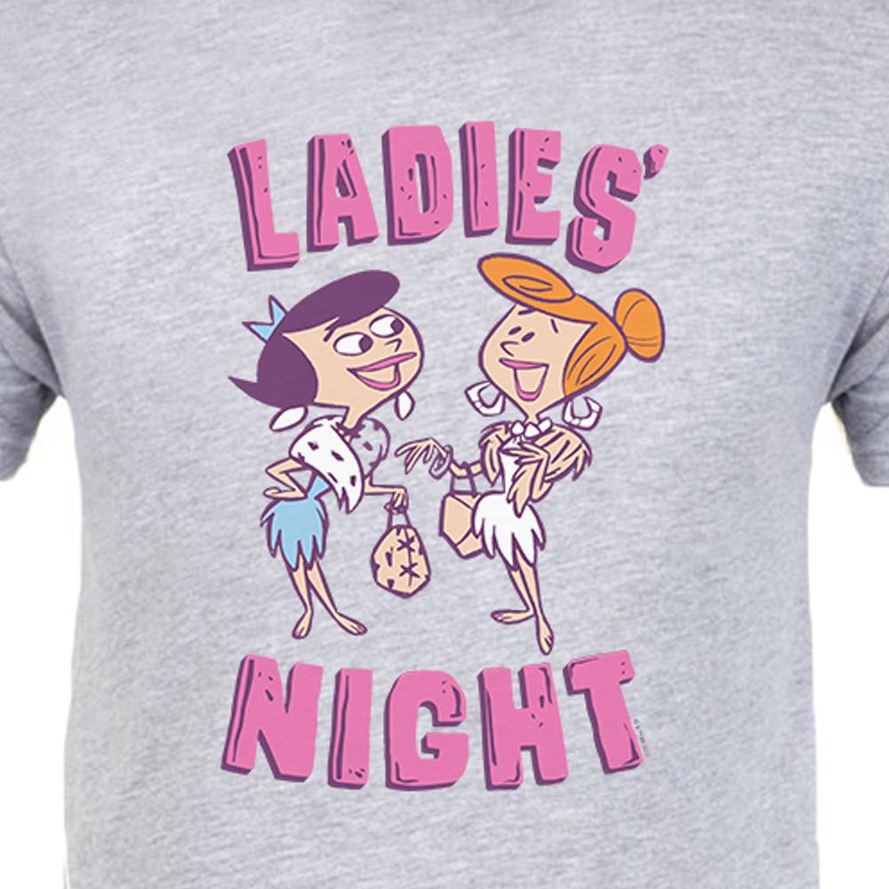 The Flintstones Ladies' Night Adult Short Sleeve T-Shirt