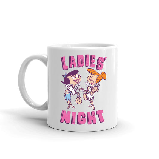 The Flintstones Ladies' Night White Mug-0