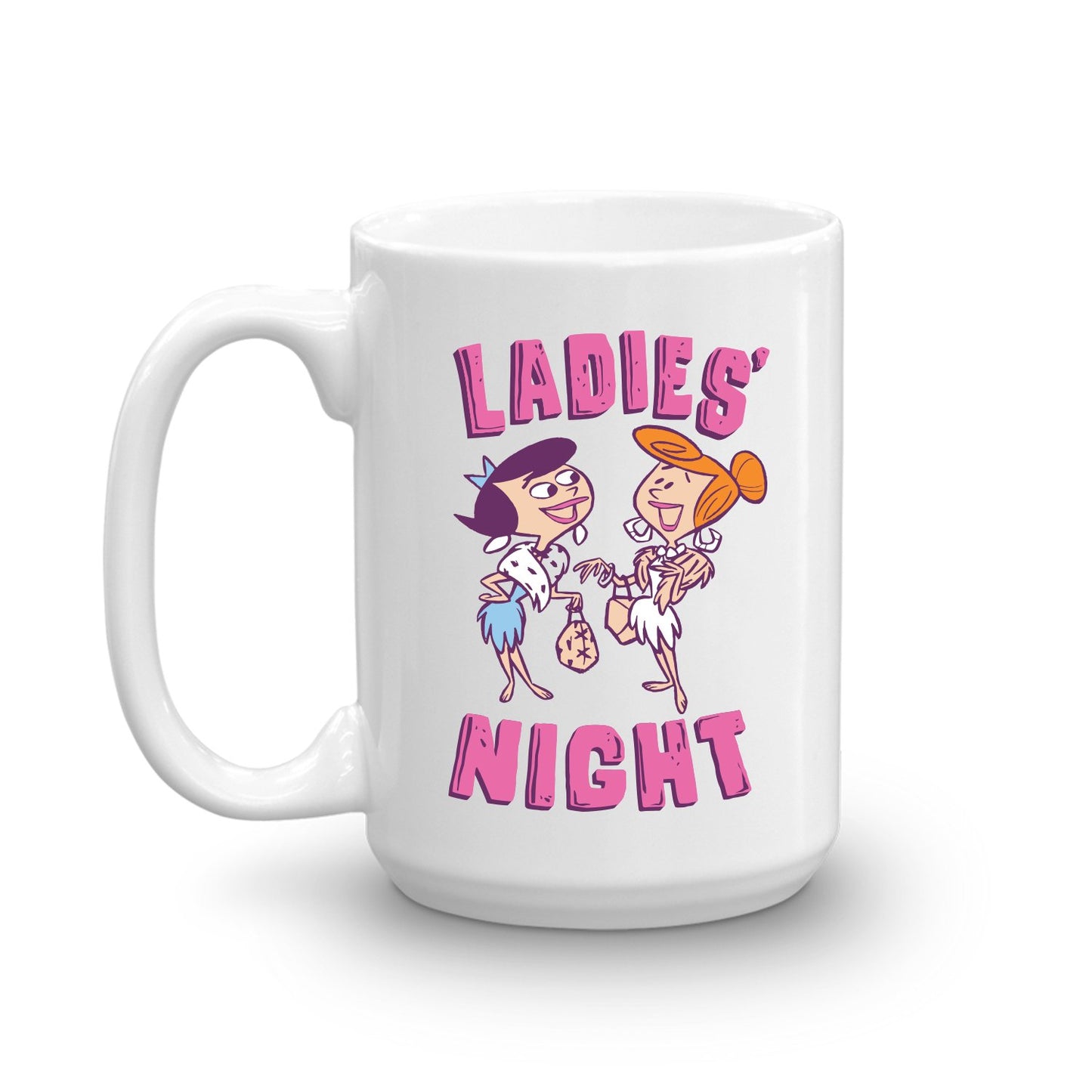 The Flintstones Ladies' Night White Mug