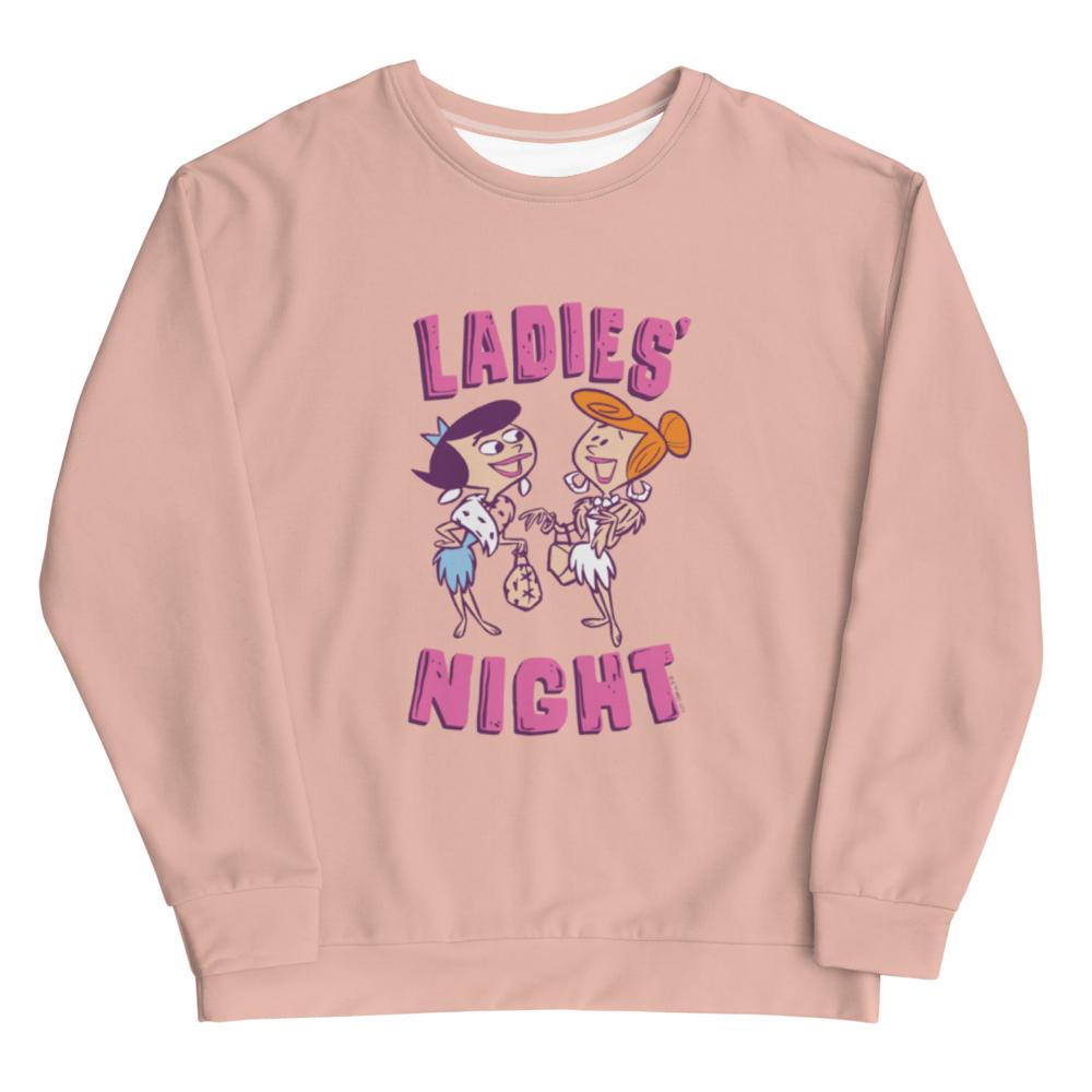 The Flintstones Ladies' Night Unisex Crew Neck Sweatshirt